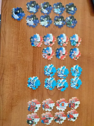 126 Tazos fútbol LFP Grefusa 2004-05