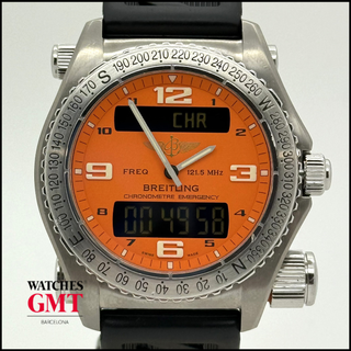Breitling Emergency Titanio Naranja