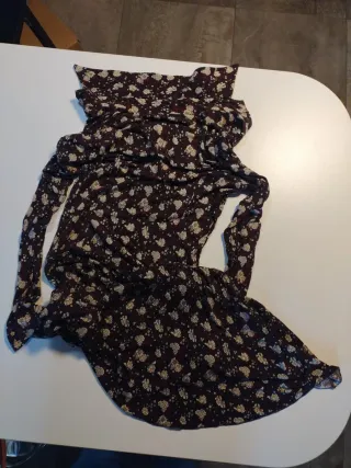 Vestito donna lungo fantasia floreale
