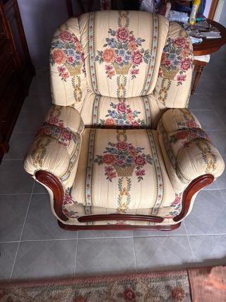 Sofá 3 plazas y 2 sillones