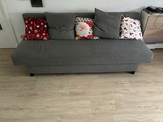 Divano letto Ikea Älvdalen Grigio 3 posti
