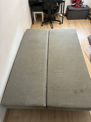 Divano letto Ikea Älvdalen Grigio 3 posti