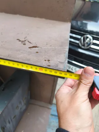 Mueble industrial hierro cafetera