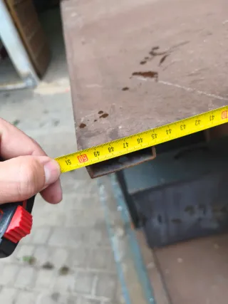 Mueble industrial hierro cafetera