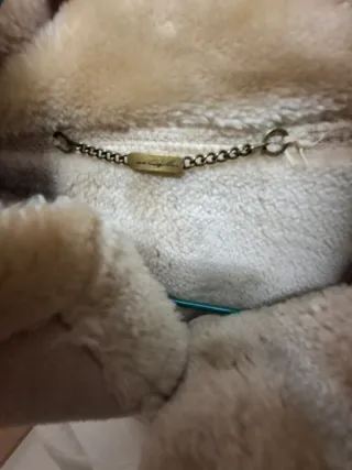 Chaqueta mujer pelo interior beige