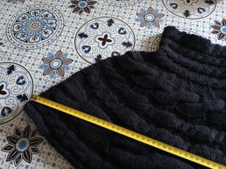 Poncho Corto 10% Lana