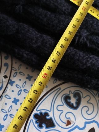 Poncho Corto 10% Lana