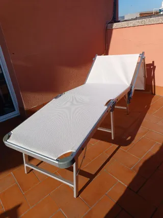 Tumbona plegable para exterior