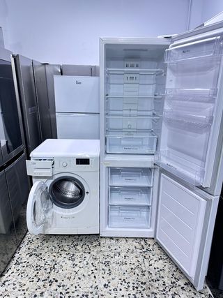 Pack Lavadora y Nevera con Garantia y Transporte