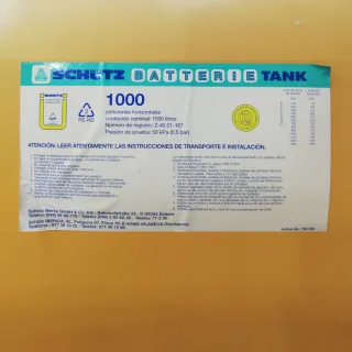 Dipòsit gasoil 1000l | Depósito gasoil 1000L