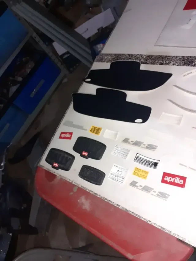 Aprilia Rally 50cc Juego Pegatinas