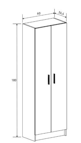 Mueble de madera multiusos