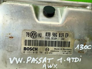 038906019EP Centralita UCE Motor VW Passat 1.9TDI