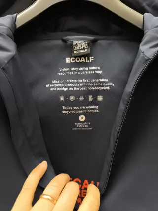 Giubbino impermeabile antivento ECOALF