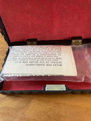 Mini Backgammon Magnetico Set