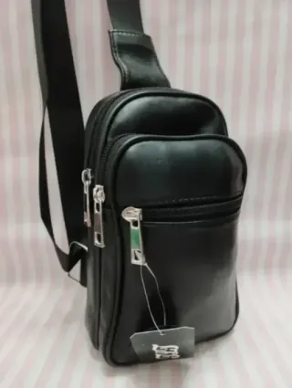 NOVEDAD! MOCHILA BANDOLERA DE PIEL AUTÉNTICA