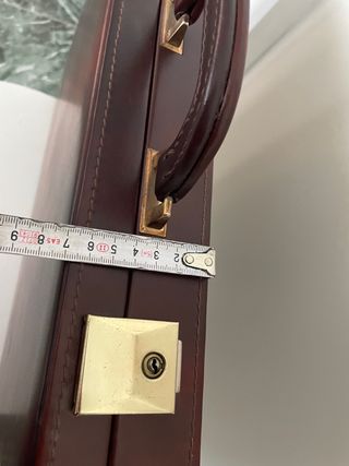 Maletín documentos Atimsansonite Marrón Vintage