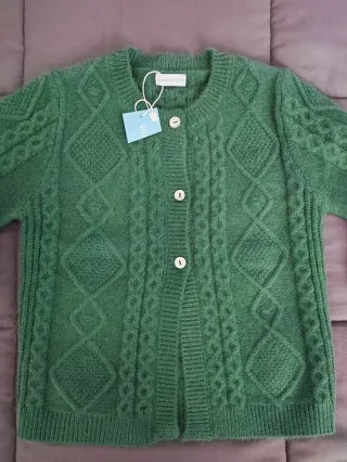 Casaco Lanidor 6/7 anos verde