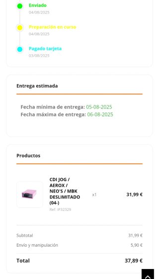 CDi Octane moto
