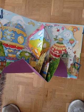 LIBROS-POP-UP EL PASEO EN GLOBO (Spanish Edition)