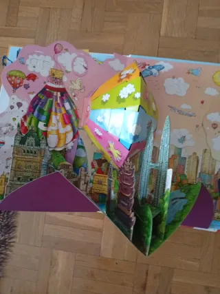 LIBROS-POP-UP EL PASEO EN GLOBO (Spanish Edition)