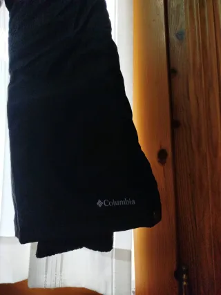 Pantaloncini da sci Columbia neri
