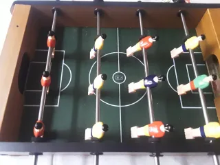 Futbolín de mesa pequeño