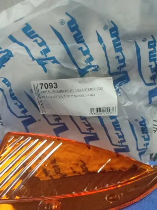 Tulipa Intermitente Delantera Izquierda Peugeot