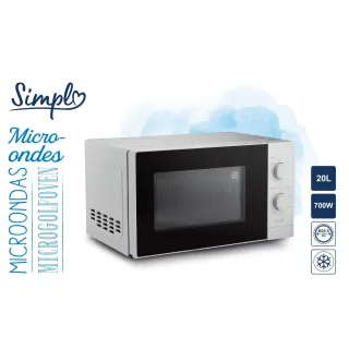 Microondas Simply Carrefour 20L 700W