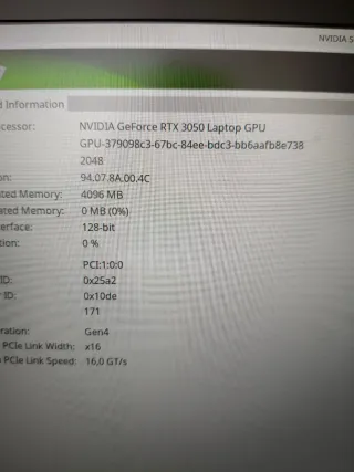 Portátil Gaming MSI i7 16GB 1TB RTX 3050