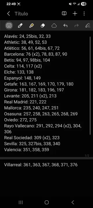 Vendo Cartas Megacracks 25-26