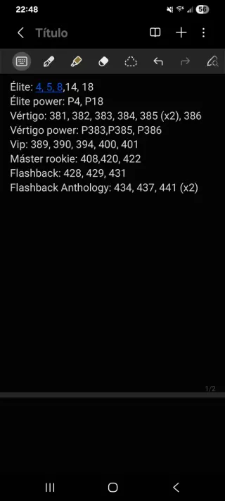 Vendo Cartas Megacracks 25-26