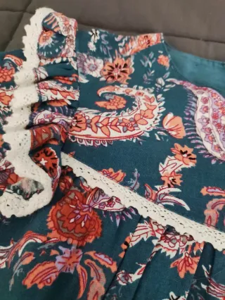 Vestido Lanidor 6/7 anos novo c/ etiqueta