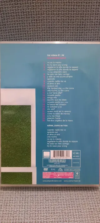 DVD Sanz Los Videos 91-04