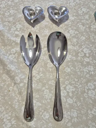 Juego Cubiertos Bañados en Plata Towle