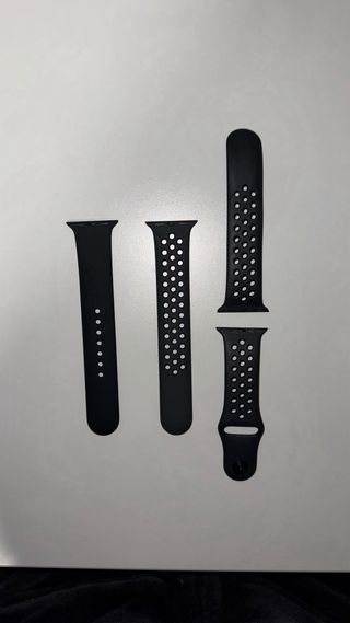 Correa Deportiva Nike Negra Apple Watch