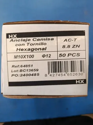 Tornillo de fijación con arandela