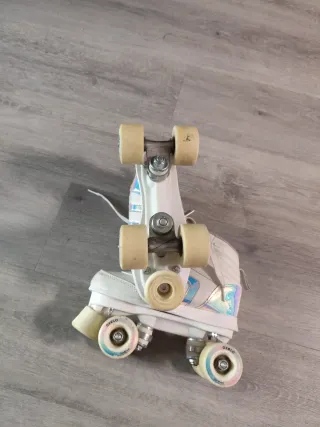 Patines blancos niña talla 34