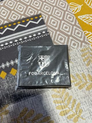 Cartera FC Barcelona Negra