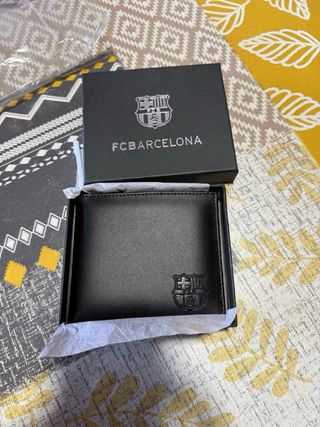 Cartera FC Barcelona Negra
