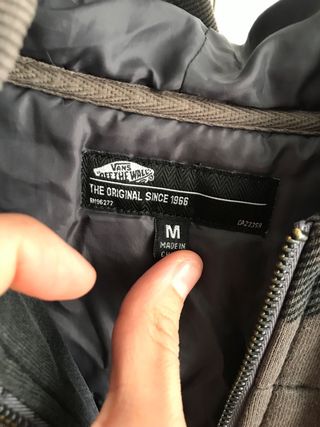 Sudadera gorda invierno Vans