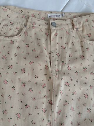 Falda larga floral MATCHPOINT talla M