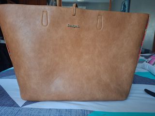 Bolsos Desigual Marrón y Rojo