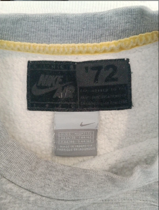 Sudadera Nike Air Gris