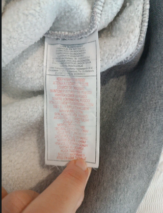 Sudadera Nike Air Gris