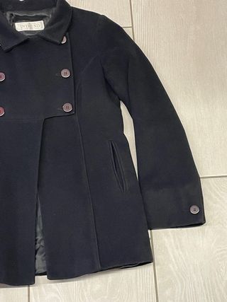 Cappotto lana Intrend nero