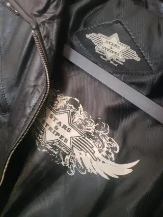 Chaqueta Piel Mujer Tachuelas