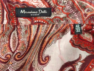 Camisa Massimo Dutti Estampada