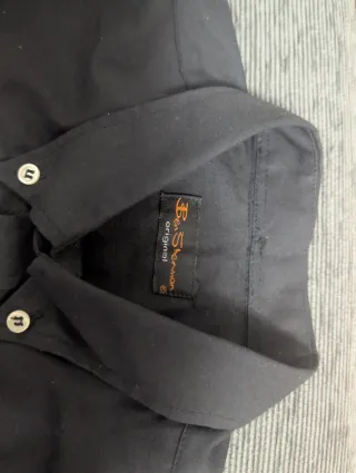 Camisa Ben Sherman Negra Talla S
