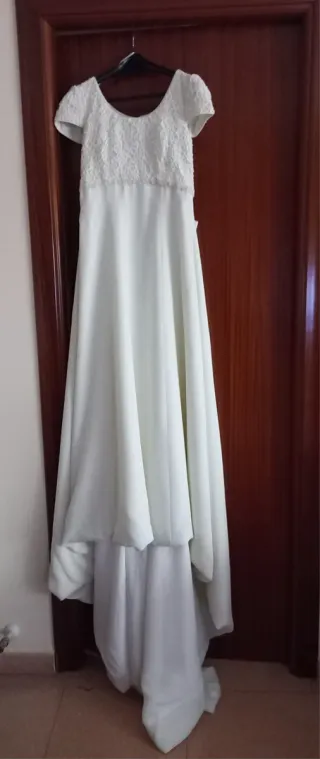 Vestido de Novia Blanco Encaje